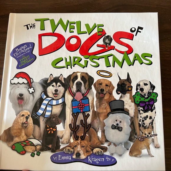 1 CD + 2 hardcover books for Dog Lovers 12 Dogs of Christmas Pets Letters to God - Picture 2 of 16